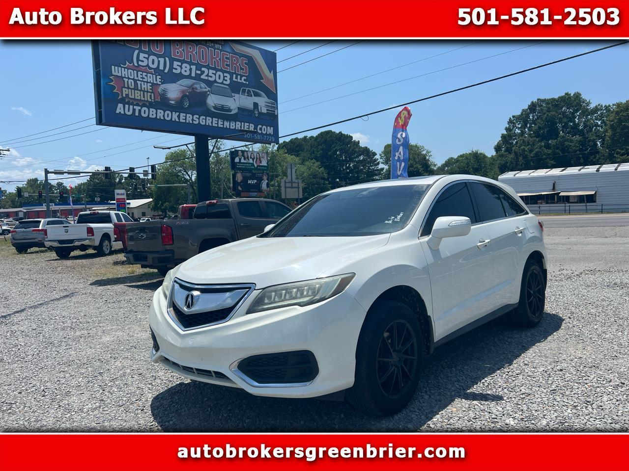 2016 Acura RDX 6-Spd AT w/ Technology Package