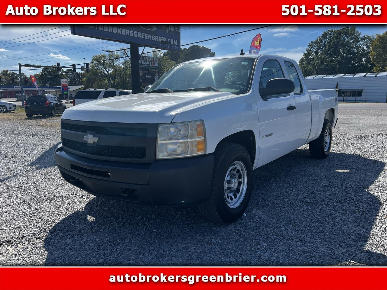 2009 Chevrolet Silverado 1500 Work Truck Ext. Cab Long Box 4WD