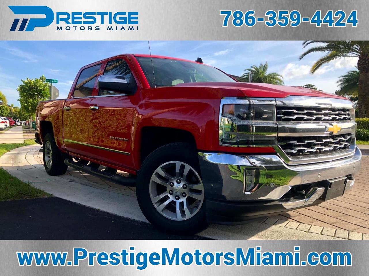 2018 Chevrolet Silverado 1500 LTZ Crew Cab 4WD