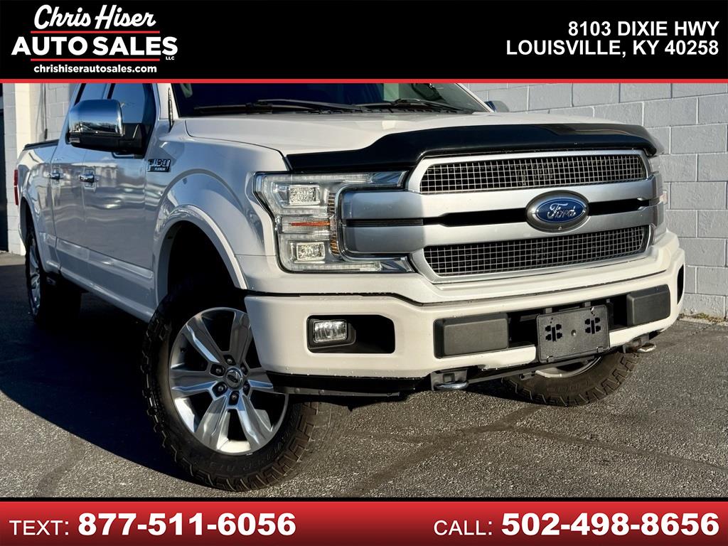 2018 Ford F-150 4WD SuperCrew 157" Platinum