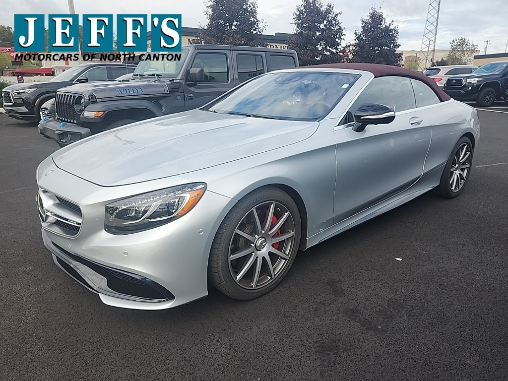2017 Mercedes-Benz S-Class AMG S63 4MATIC Convertible