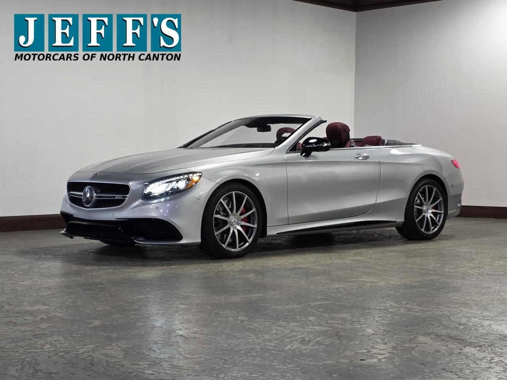 2017 Mercedes-Benz S-Class AMG S63 4MATIC Convertible