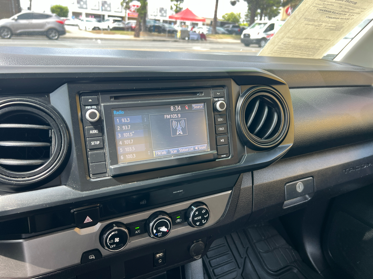 Toyota Tacoma SR5 Access Cab I4 6AT 2WD 2018