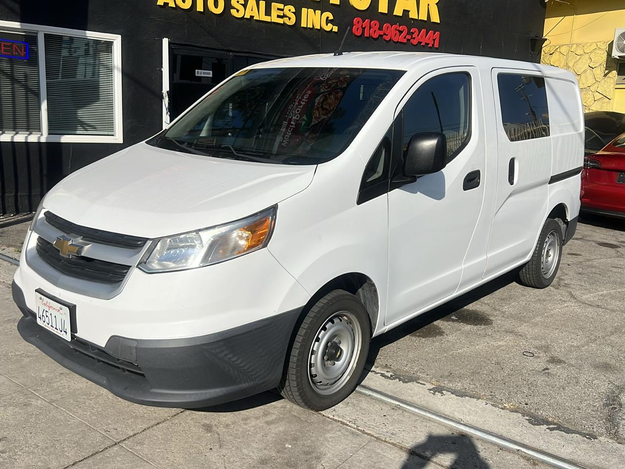 White 2015 Chevrolet City Express Van Front-Wheel Drive Automatic