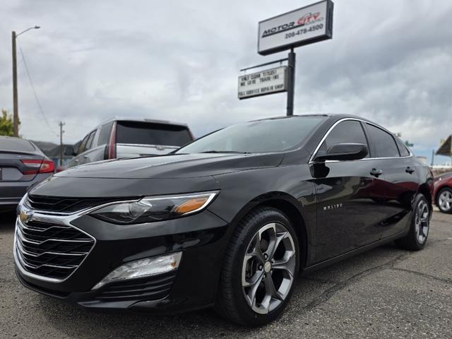 Black 2020 Chevrolet Malibu LT FWD Sedan Front-Wheel Drive Continuously Variable Transmission