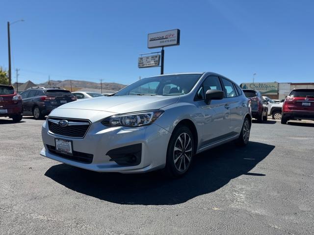 Silver 2019 Subaru Impreza 2.0i Hatchback AWD Hatchback All-Wheel Drive Continuously Variable Transmission