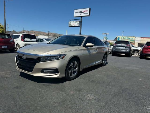 Gold 2020 Honda Accord Sedan Front-Wheel Drive Continuously Variable Transmission