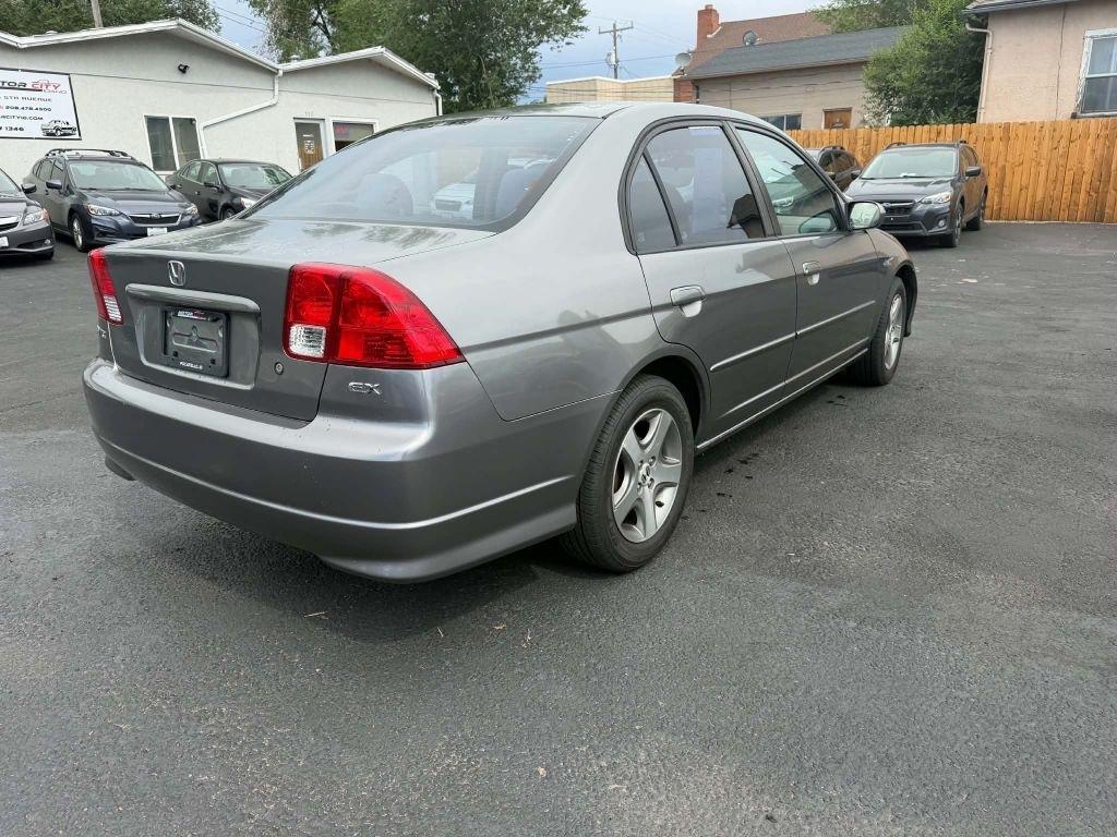 Honda Civic EX Sedan AT with Front Side Airbags 2004