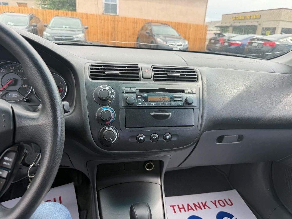 Honda Civic EX Sedan AT with Front Side Airbags 2004