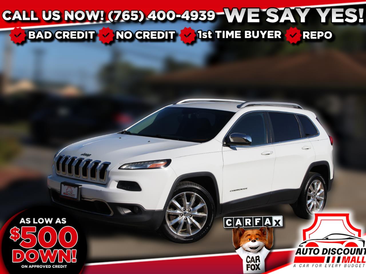 2016 Jeep Cherokee Limited FWD