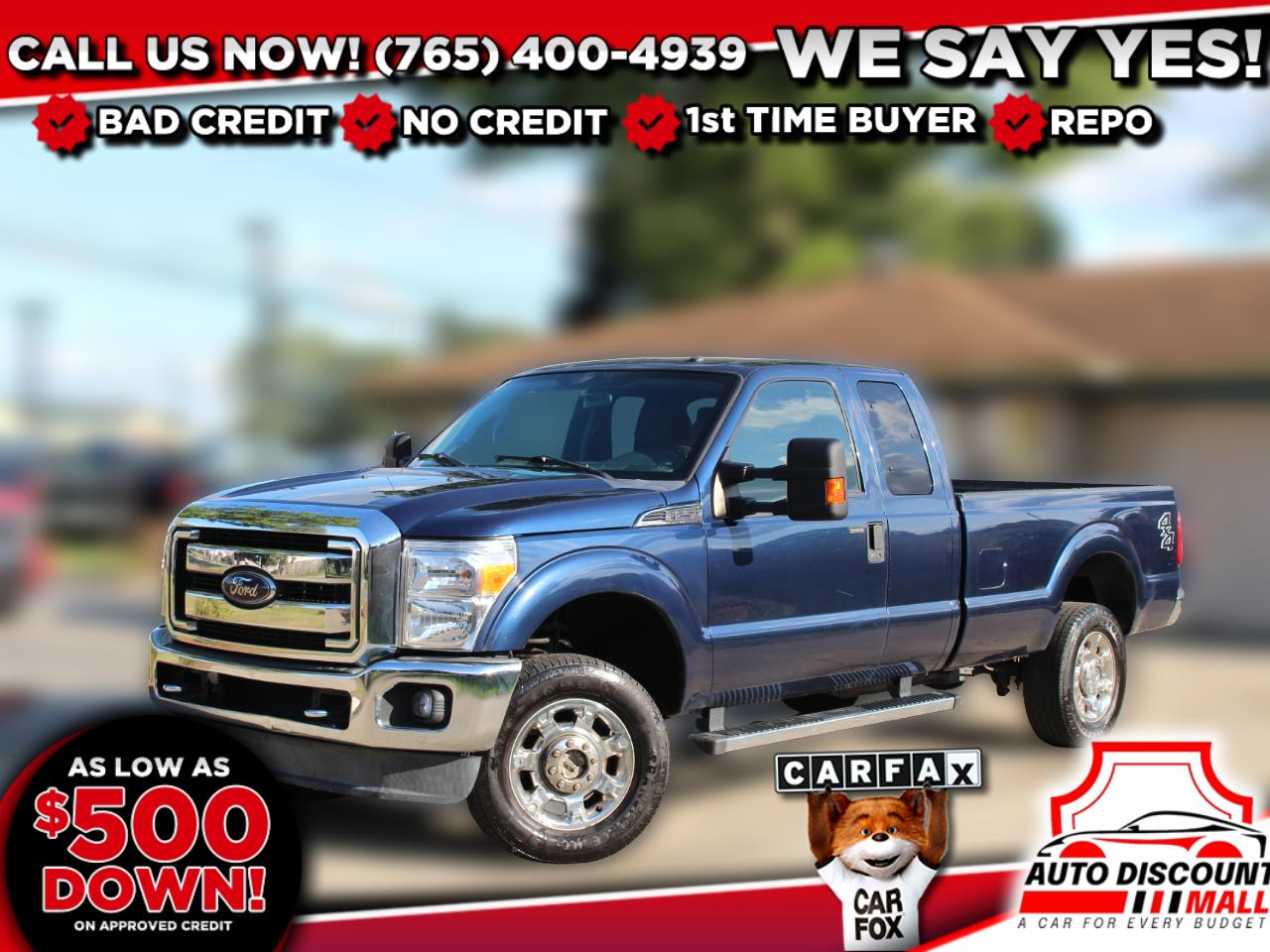 2016 Ford F-250 SD XLT SuperCab 4WD