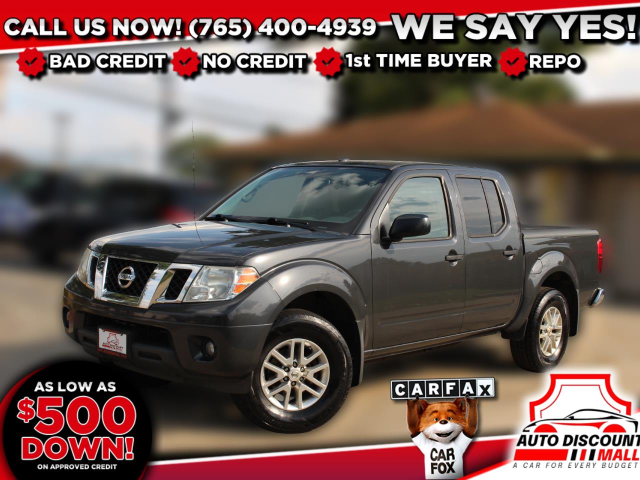 2015 Nissan Frontier S Crew Cab 4WD