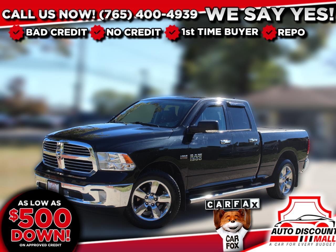 2018 RAM 1500 BIGHORN Quad Cab 4WD