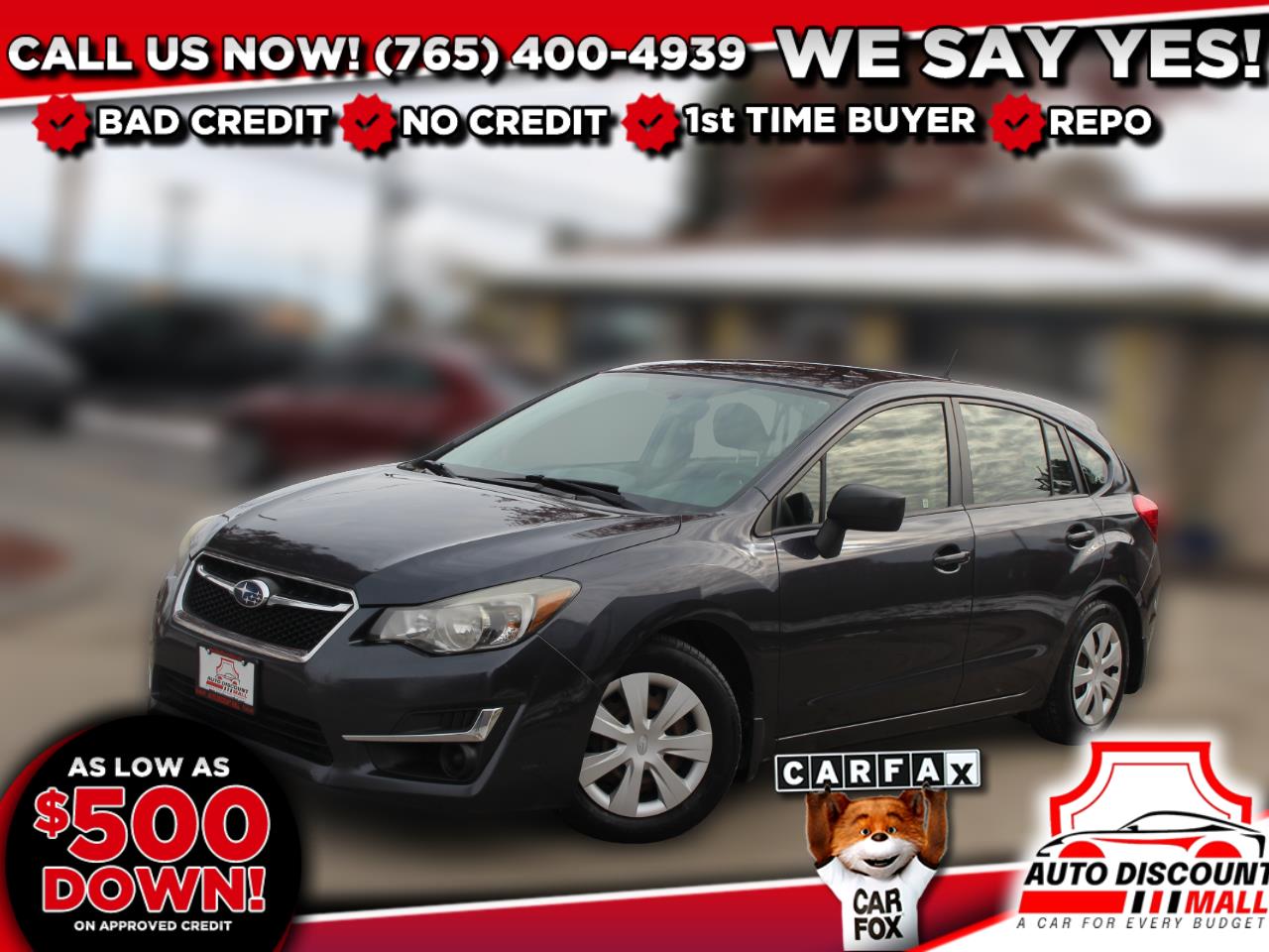 2015 Subaru Impreza 2.0i PZEV