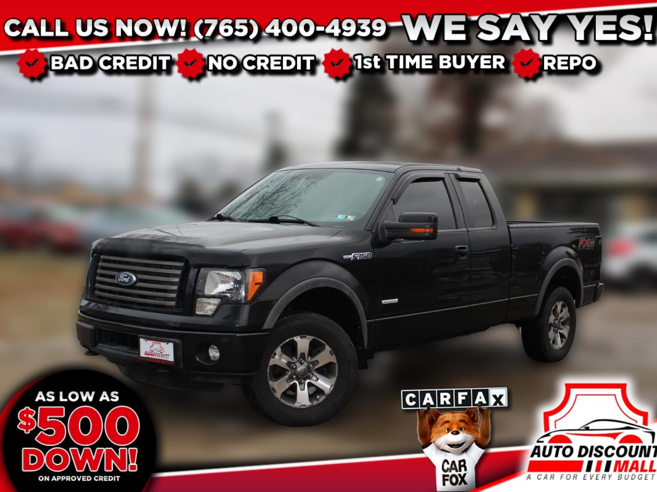 Ford F-150 FX4 SuperCab 6.5-ft. Bed 4WD 2012