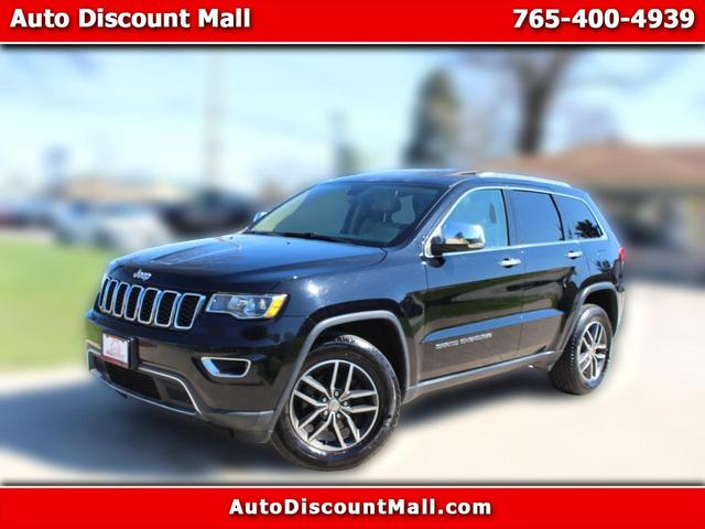 Black 2018 Jeep Grand Cherokee Limited 4WD SUV / Crossover Four-Wheel Drive Automatic