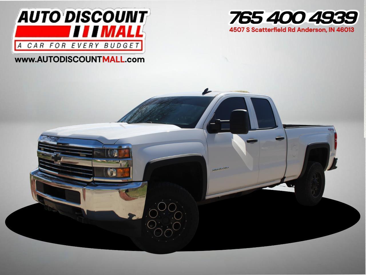 2016 Chevrolet Silverado 2500HD Work Truck Double Cab 4WD