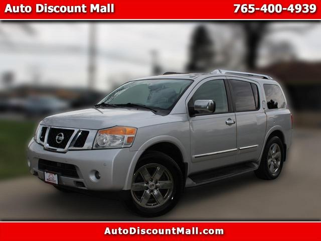 Silver 2012 Nissan Armada Platinum 4WD SUV / Crossover Four-Wheel Drive Automatic