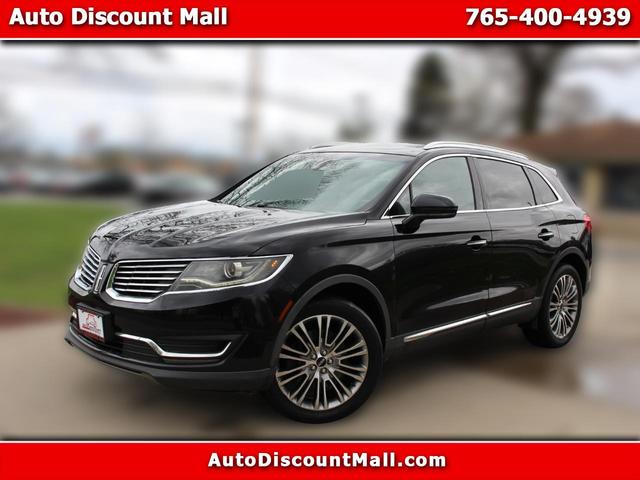 Black 2016 Lincoln MKX Reserve AWD SUV / Crossover All-Wheel Drive Automatic