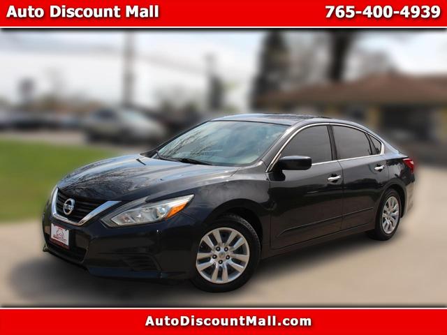 Blue 2016 Nissan Altima 2.5 S Sedan Front-Wheel Drive Continuously Variable Transmission