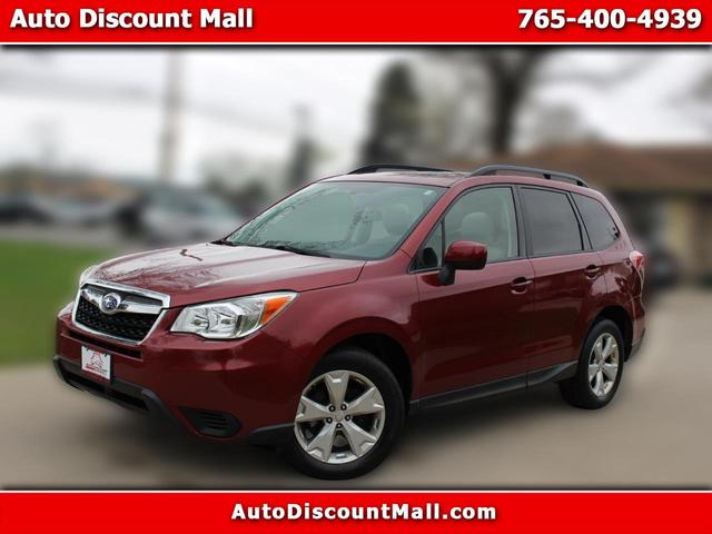 Red 2016 Subaru Forester 2.5i Premium SUV / Crossover All-Wheel Drive Manual