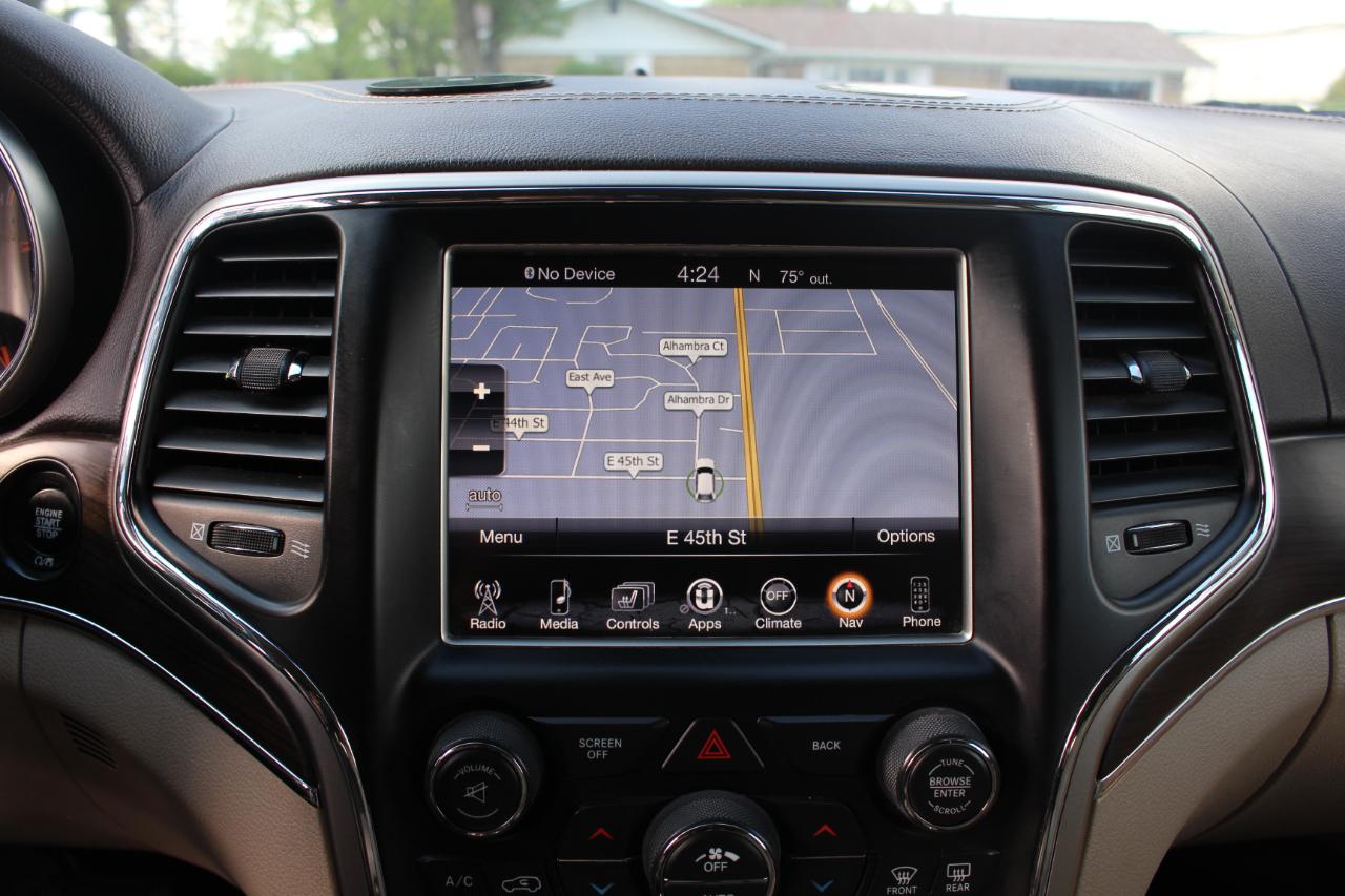 Jeep Grand Cherokee Overland 4WD 2017