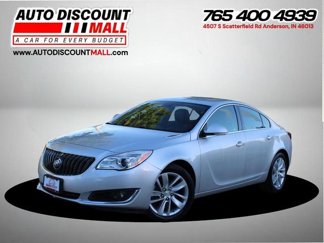 Silver 2014 Buick Regal Sedan Front-Wheel Drive Automatic