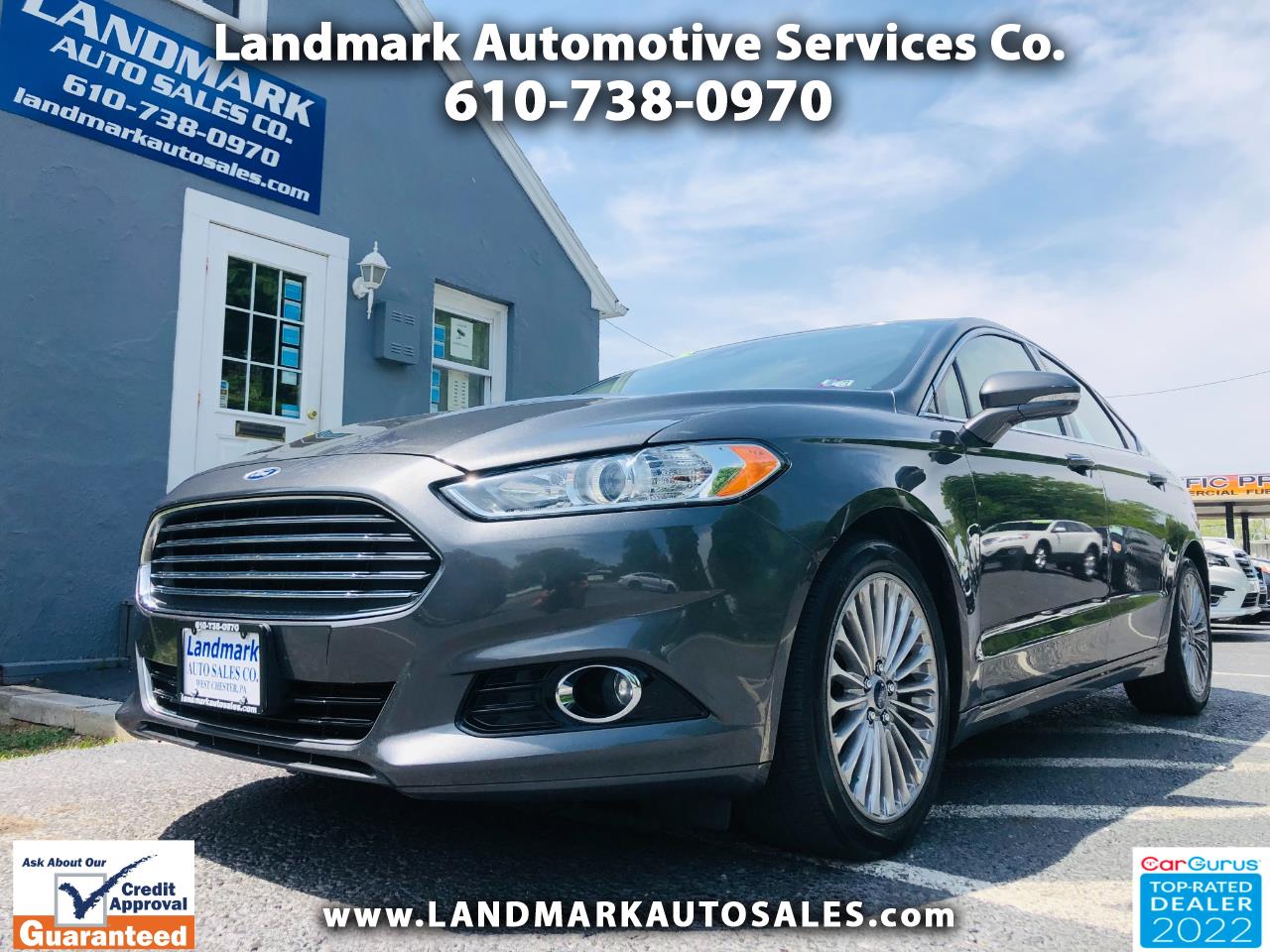 Used 2016 Ford Fusion 4dr Sdn Titanium FWD for Sale in West Chester PA