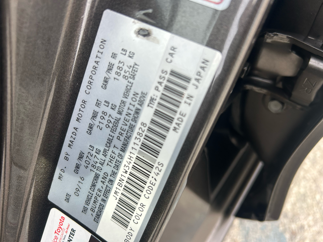 Mazda Mazda3 4-Door Grand Touring Auto 2017