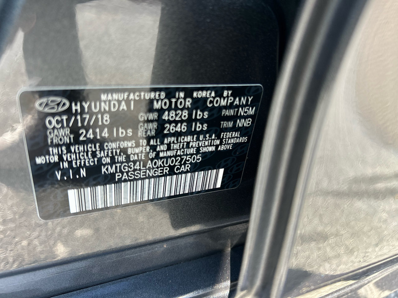 Genesis G70 2.0T Advanced AWD 2019