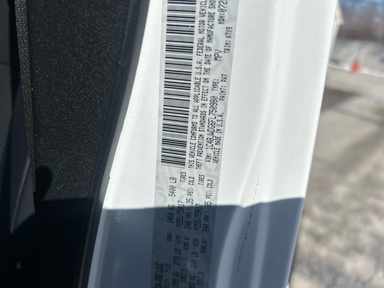 Jeep Wrangler Unlimited 4WD 4dr Sport 2015