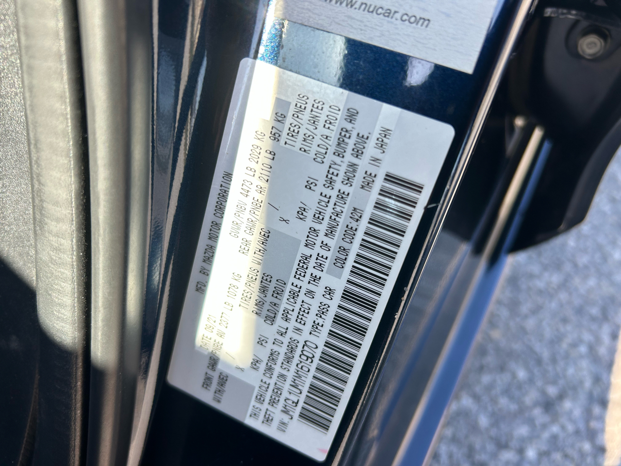 Mazda MAZDA6 Sport Auto 2021