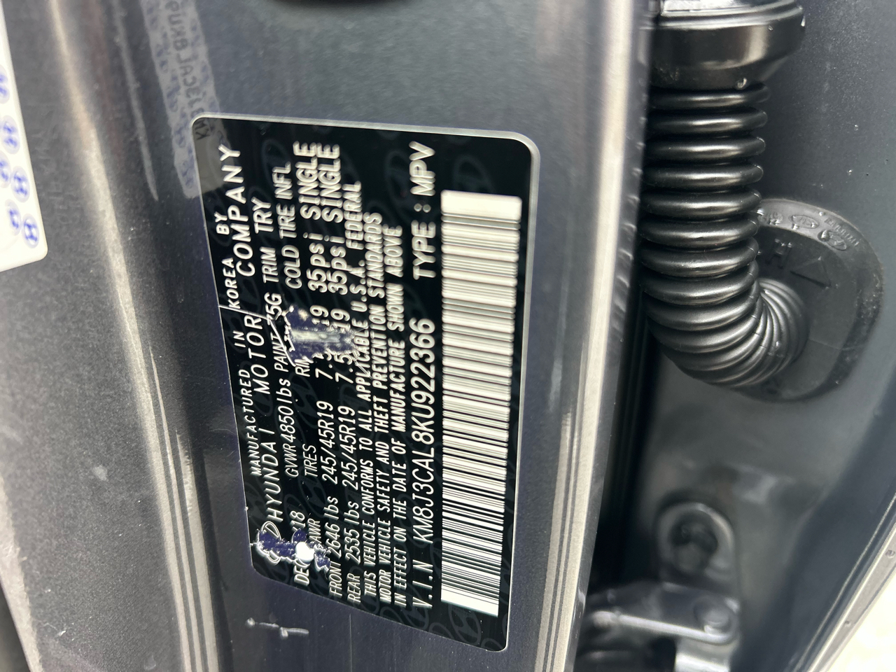 Hyundai Tucson Night AWD ULEV 2019