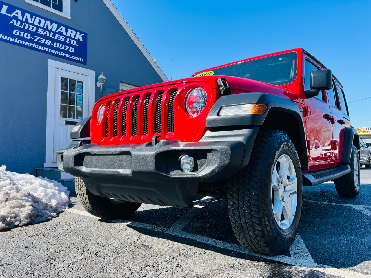 Jeep Wrangler Unlimited Sport S 4x4 2018