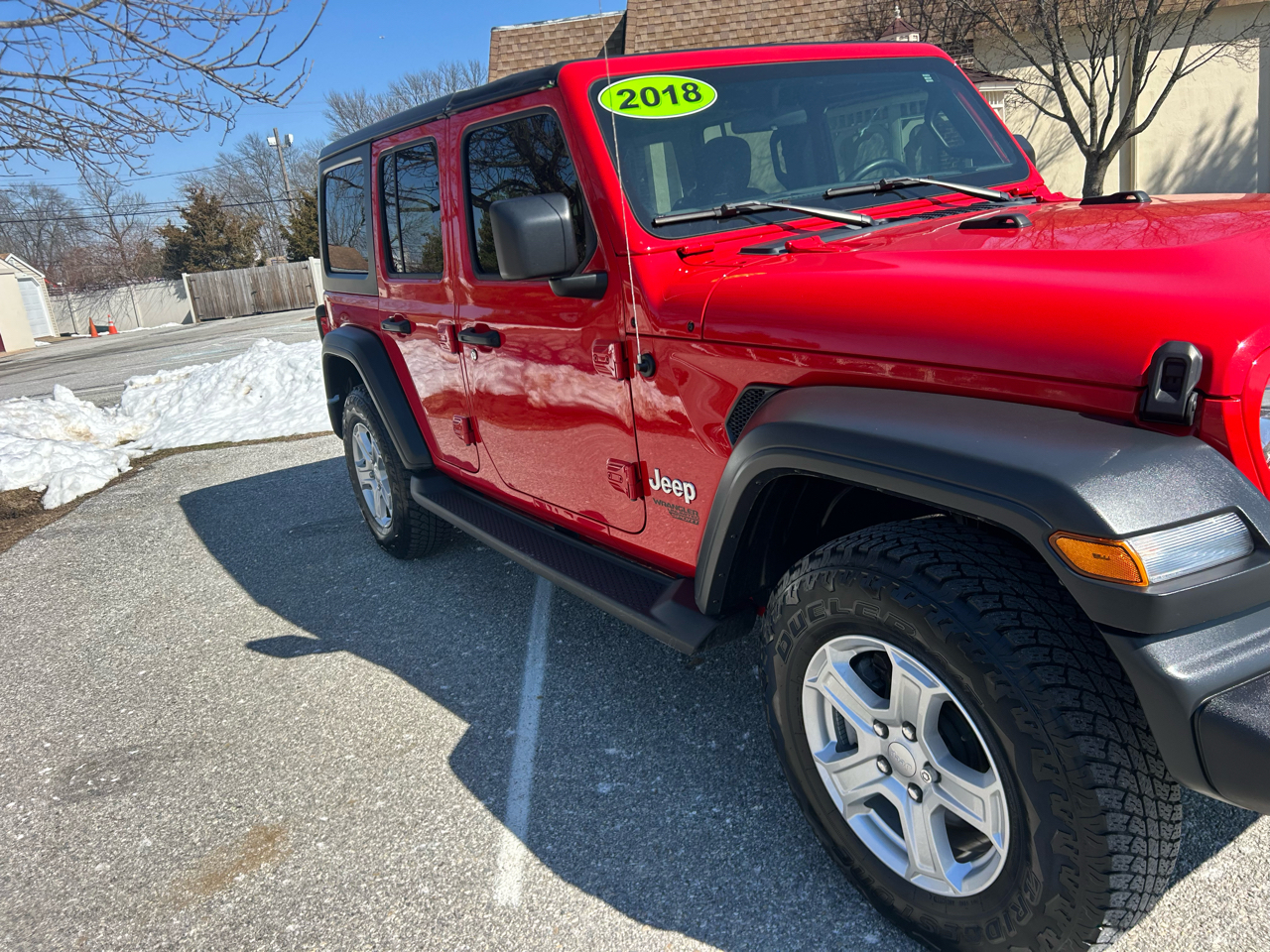 Jeep Wrangler Unlimited Sport S 4x4 2018