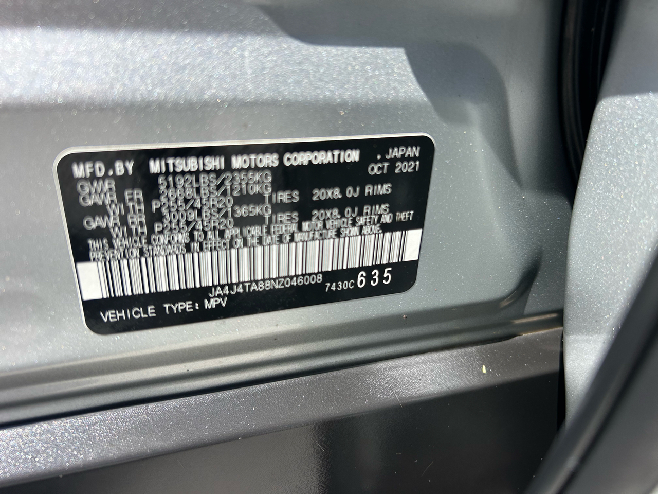 Mitsubishi Outlander ES S-AWC 2022