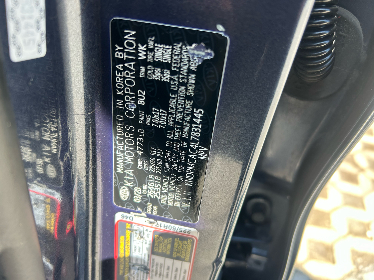 Kia Sportage LX AWD 2020