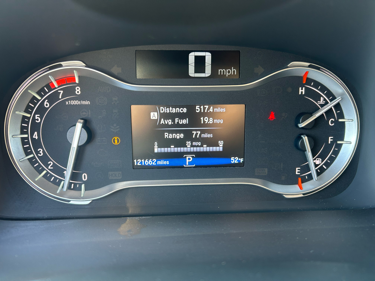 Honda Pilot AWD 4dr EX-L w/Navi 2016