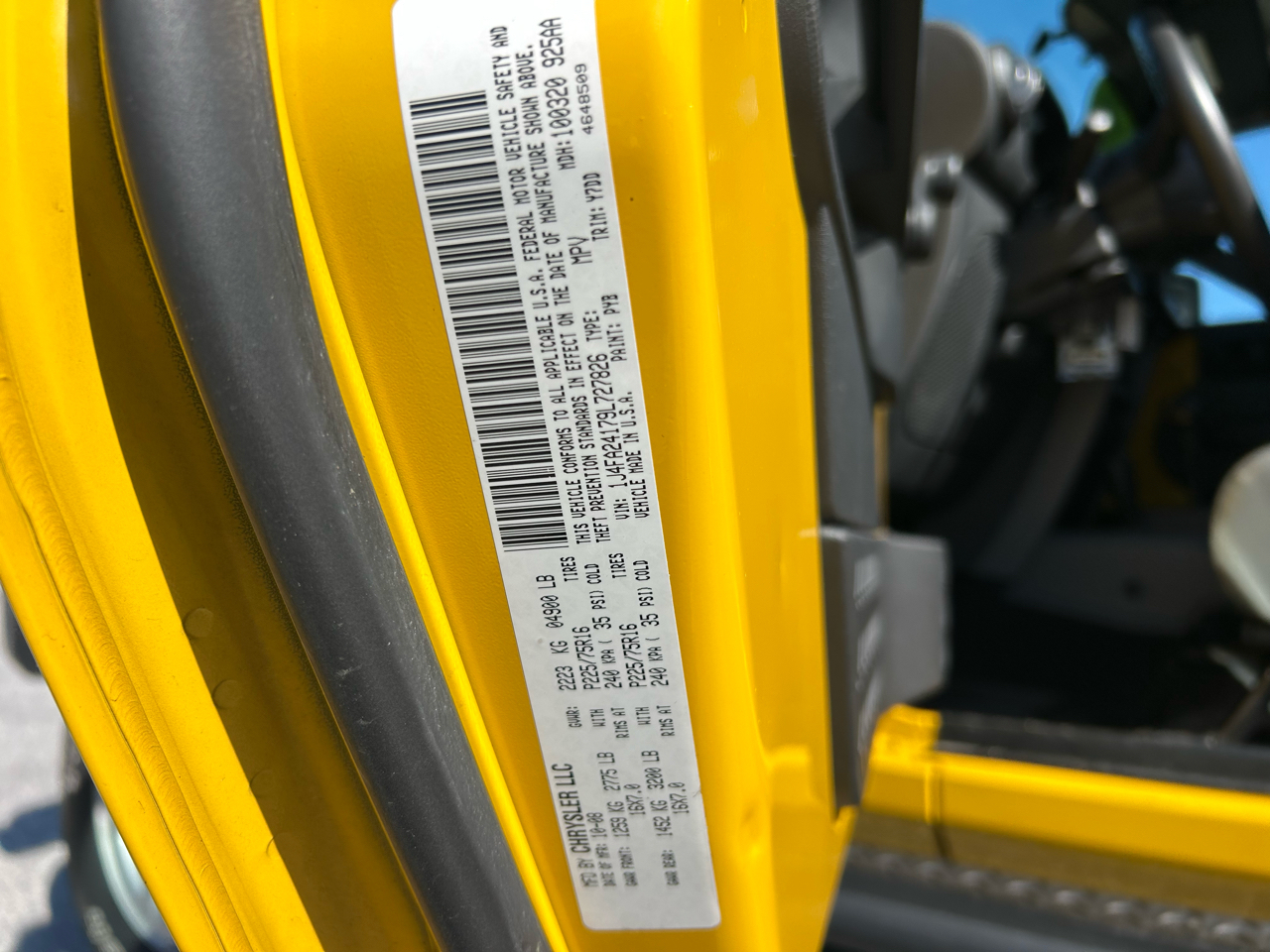 Jeep Wrangler 4WD 2dr X 2009