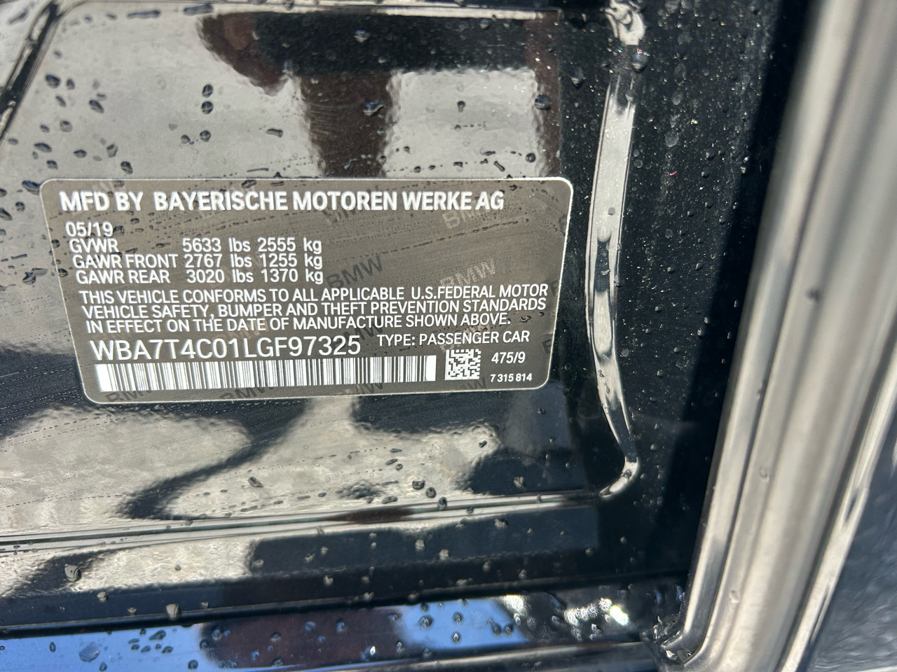 BMW 7 Series 740i xDrive Sedan 2020