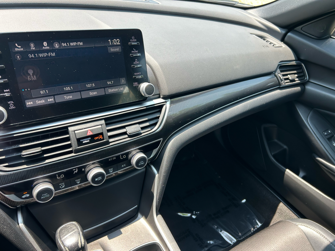 Honda Accord Sedan Sport 1.5T CVT 2018