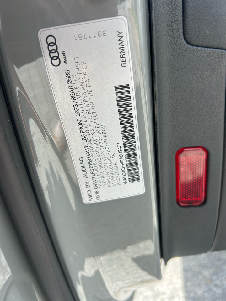 Audi S5 Sportback Prestige 3.0 TFSI quattro 2019
