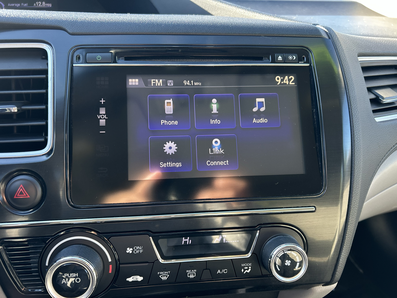 Honda Civic Sedan 4dr CVT EX 2015
