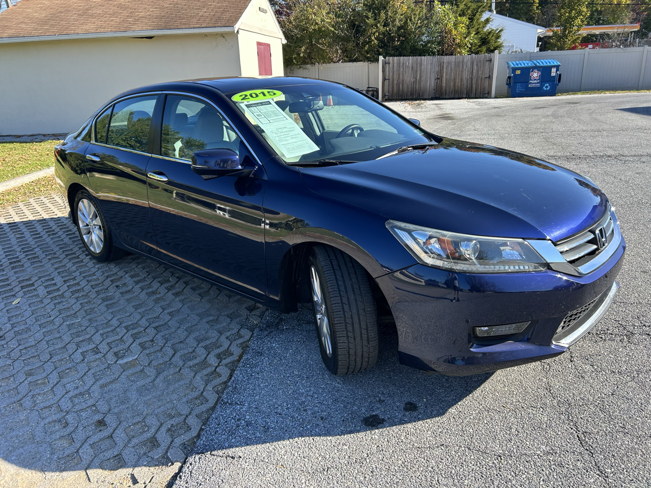 Honda Accord Sedan 4dr I4 CVT EX-L 2015