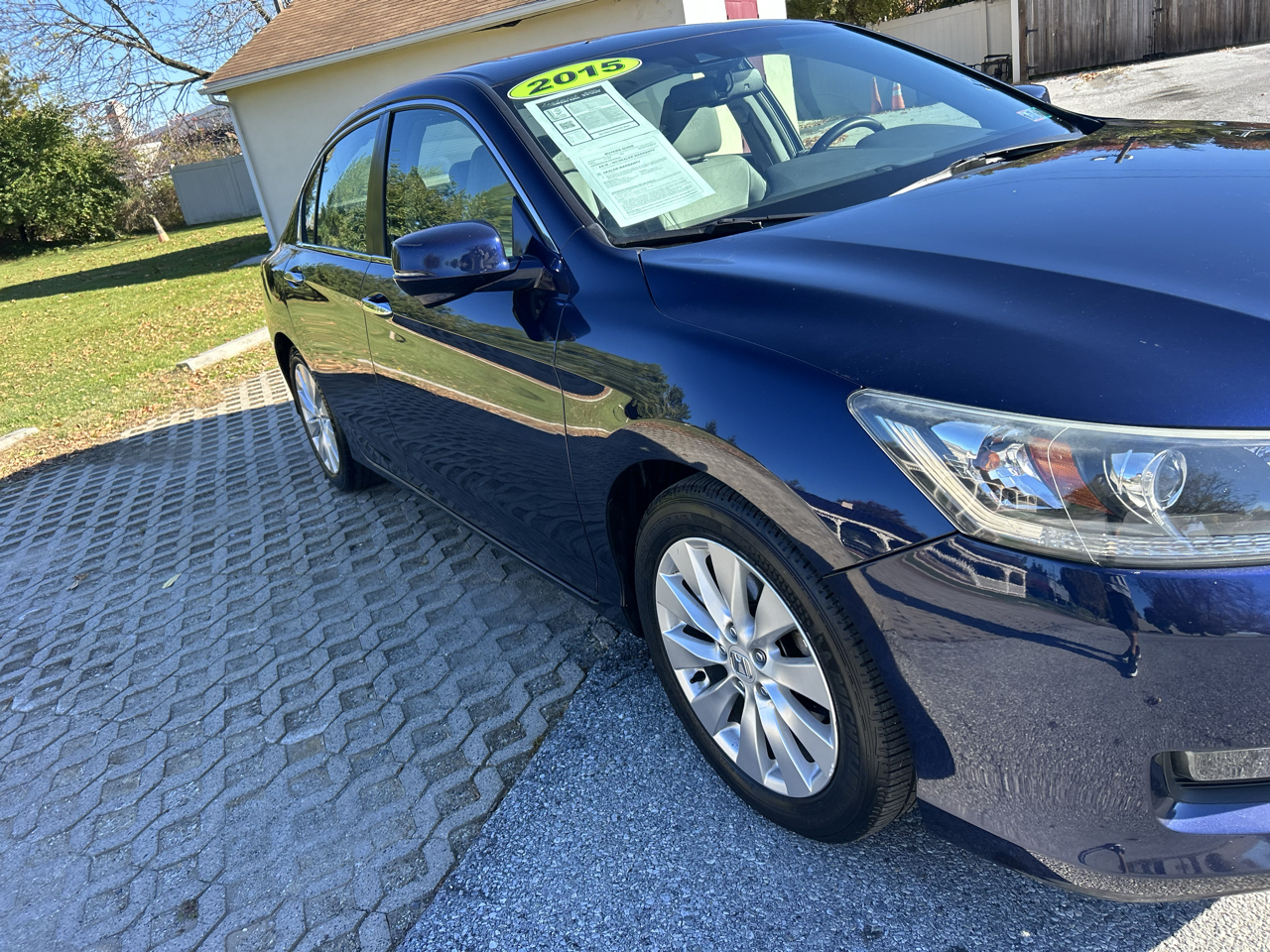 Honda Accord Sedan 4dr I4 CVT EX-L 2015