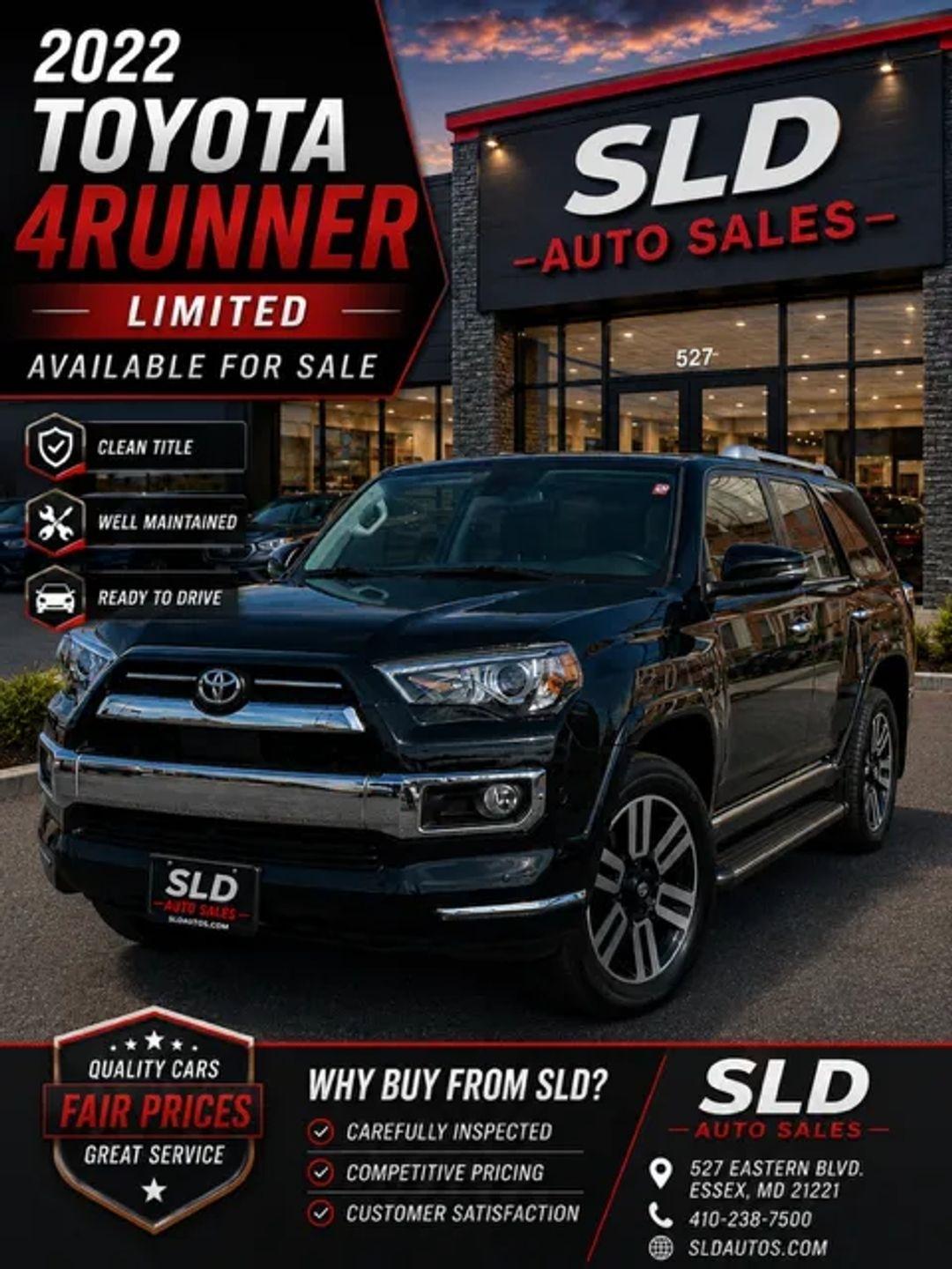 Toyota 4Runner Limited 4WD 2022