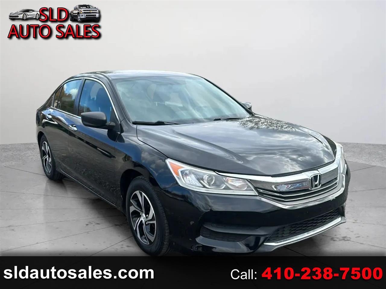 Honda Accord LX Sedan CVT 2017