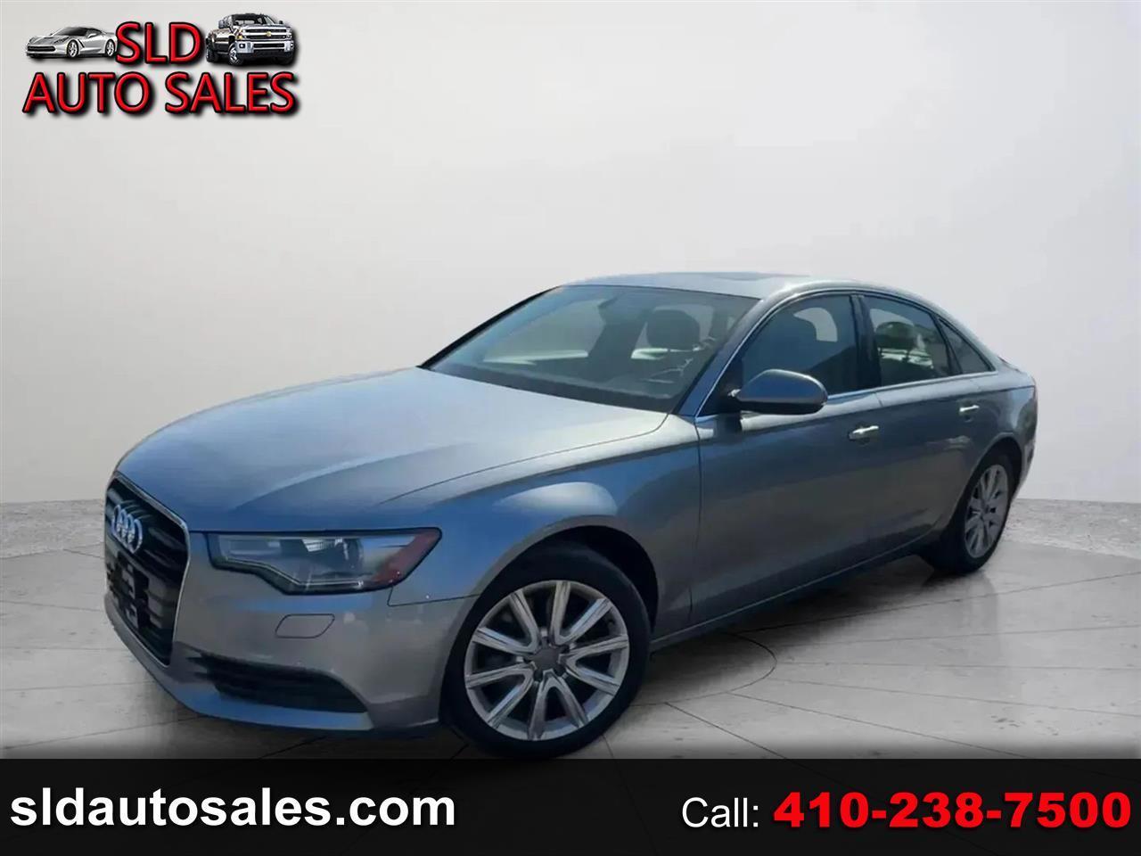Audi A6 2.0T Premium Sedan FrontTrak Multitronic 2014