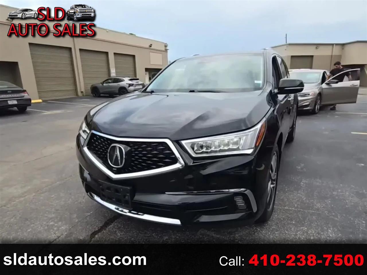 Acura MDX 9-Spd AT SH-AWD w/Advance and Entertainment 2017