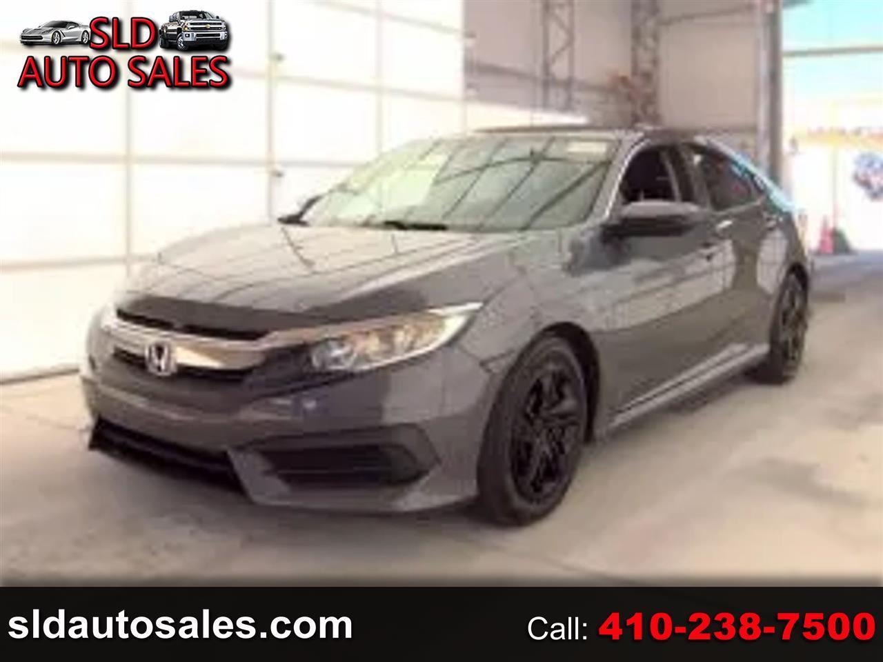 Honda Civic LX Sedan CVT 2018